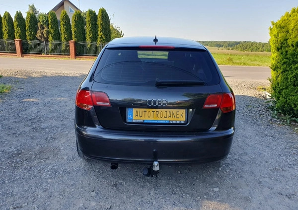 Audi A3 cena 18900 przebieg: 273700, rok produkcji 2007 z Międzyzdroje małe 781